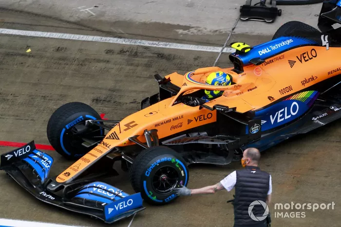 Lando Norris, McLaren MCL35 