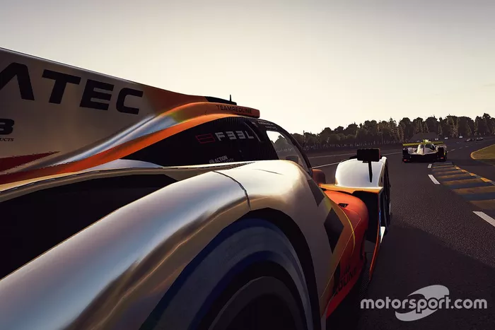 #20 Team Redline Oreca 07 LMP2: Max Verstappen, Lando Norris, Atze Kerkhof, Greger Huttu