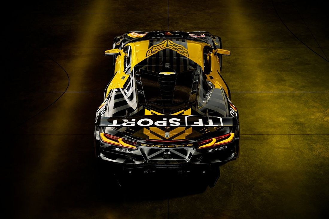 TF Sport, Corvette Z06 GT3.R, malowanie 2024
