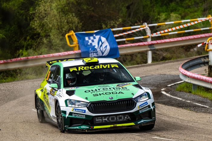 Javier Pardo, David de la Puente, Skoda Fabia Rally2