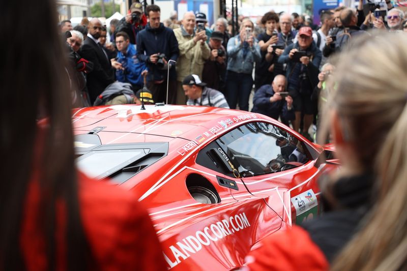 #13 AWA Racing Corvette Z06 LMGT3.R: Orey Fidani, Lars Kern, Matthew Bell