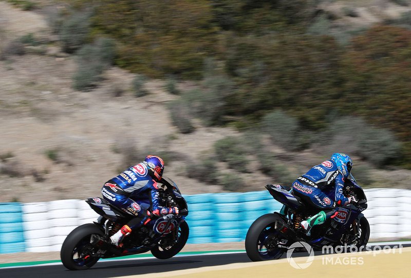 Marco Melandri, GRT Yamaha WorldSBK Team, Michael van der Mark, Pata Yamaha