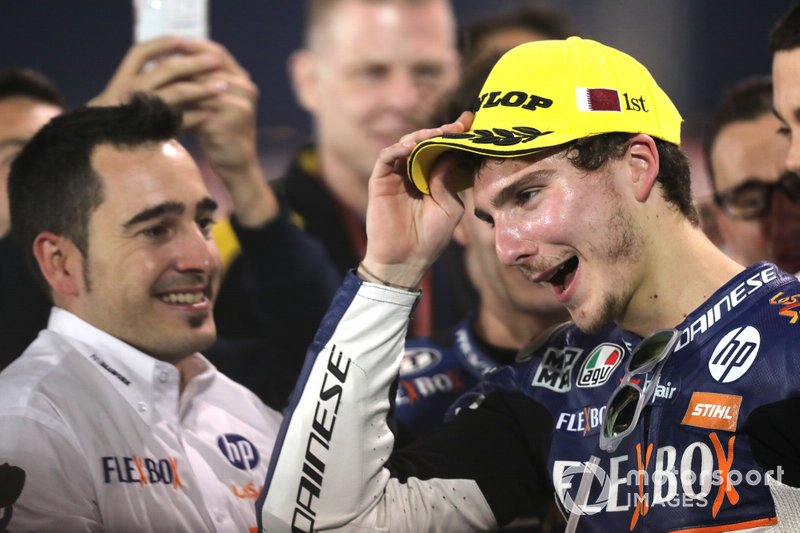 Il vincitore della gara Lorenzo Baldassarri, Pons HP40