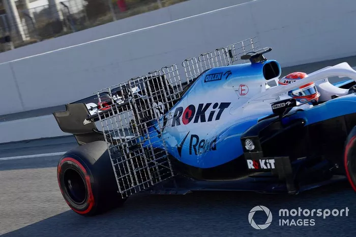 George Russell, Williams FW42 con sensores