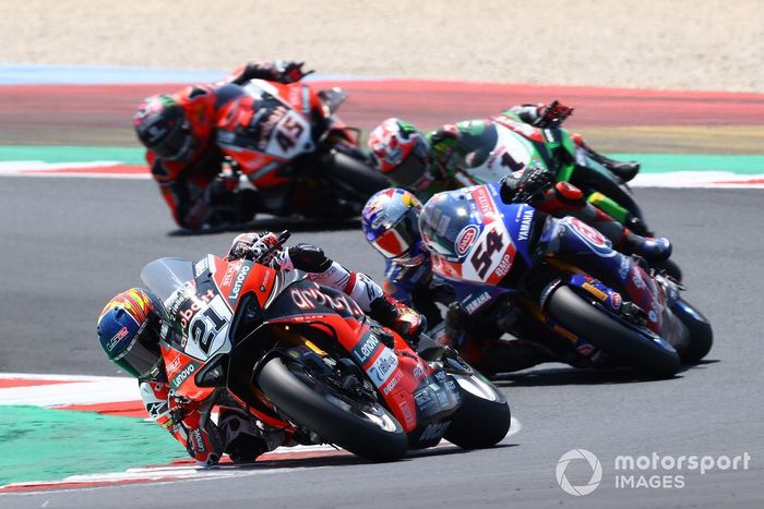 Michael Ruben Rinaldi, Aruba.It Racing - Ducati, Toprak Razgatlioglu, PATA Yamaha WorldSBK Team, Jonathan Rea, Kawasaki Racing Team WorldSBK, Scott Redding, Aruba.It Racing - Ducati