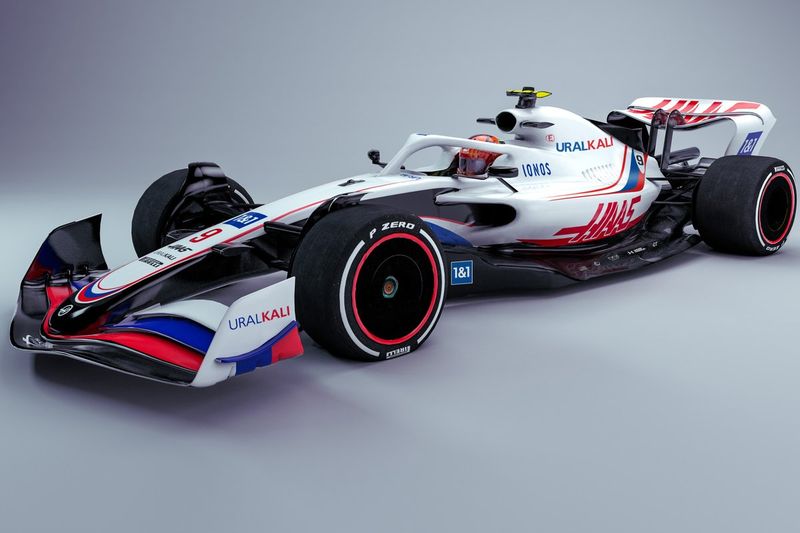 Boceto del Haas F1 para 2022
