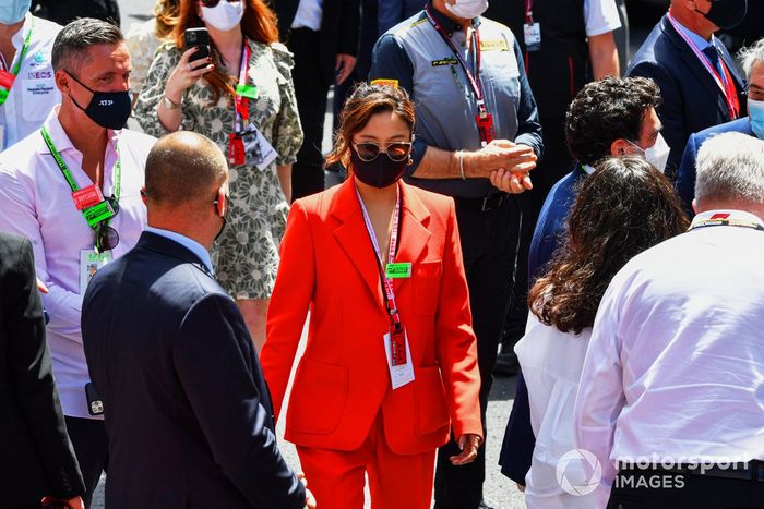 Invitados VIP's en la parrilla