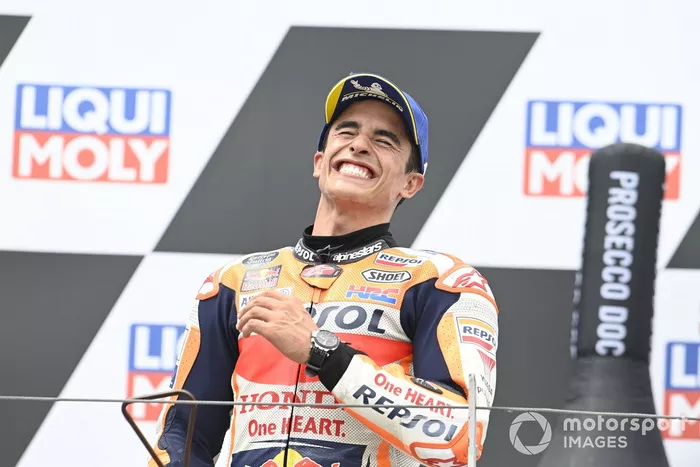 Podio: Ganador Marc Márquez, Repsol Honda Team