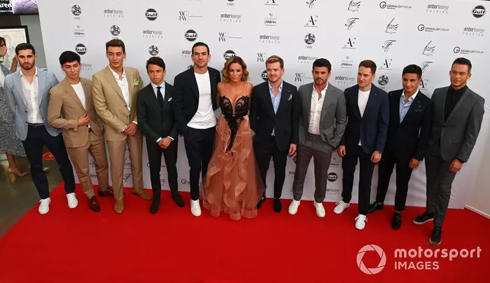 Antonio Giovinazzi, Alfa Romeo Racing, Jack Aitken, George Russell, Williams, Nyck de Vries, Mercedes Benz EQ, Nicholas Latifi, Williams, Natalie Pinkham, Nick Cassidy, Envision Virgin Racing, Norman Nato, Venturi Racing, Stoffel Vandoorne, Mercedes Benz EQ, Mitch Evans, Jaguar Racing, Andre Lotterer, Tag Heuer Porsche 
