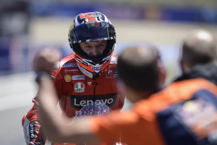 Ganador de la carrera Jack Miller, Ducati Team