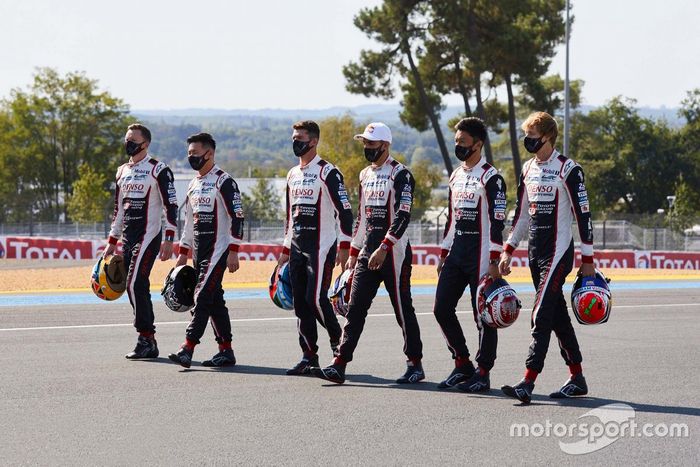 #7 Toyota Gazoo Racing: Mike Conway, Kamui Kobayashi, Jose Maria Lopez / #8 Toyota Gazoo Racing: Sebastien Buemi, Kazuki Nakajima, Brendon Hartley