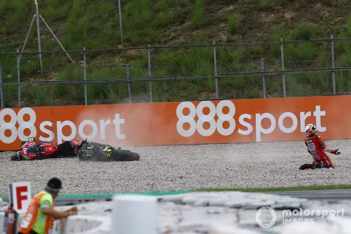 Andrea Dovizioso, Ducati Team dopo la caduta
