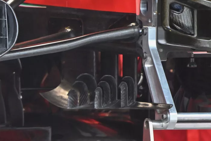 Ferrari SF1000 detalle de las aspas giratorias