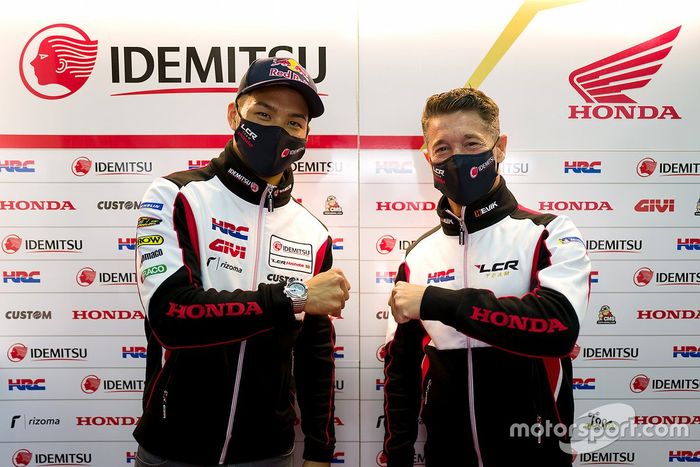 Takaaki Nakagami, Team LCR Honda, Lucio Cecchinello, Director Team LCR Honda

