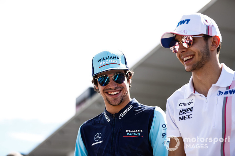 Ленс Стролл, Williams Racing, Естебан Окон, Racing Point Force India