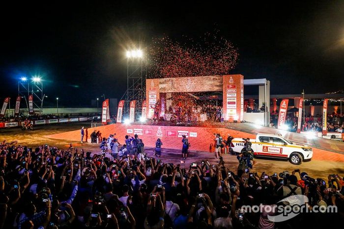 Podio: Red Bull KTM Factory Racing KTM: Toby Price, Matthias Walkner, Sam Sunderland