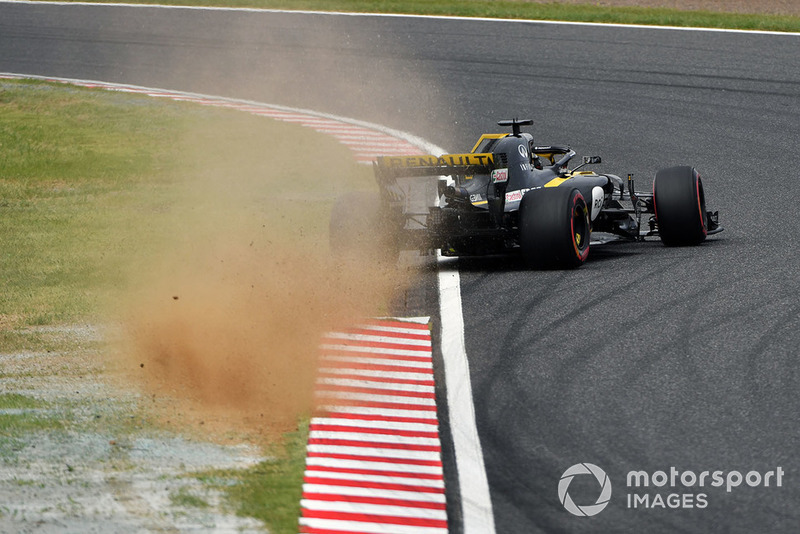 Авария: Нико Хюлькенберг, Renault Sport F1 Team RS18