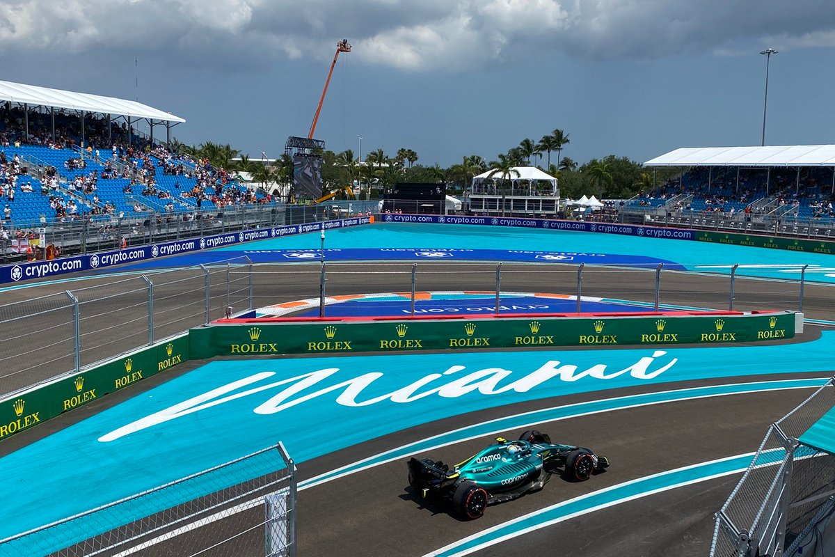 The sight of cars heading out on track for the first time at Miami is Motorsport.com editor Bradley's top memory from 2022