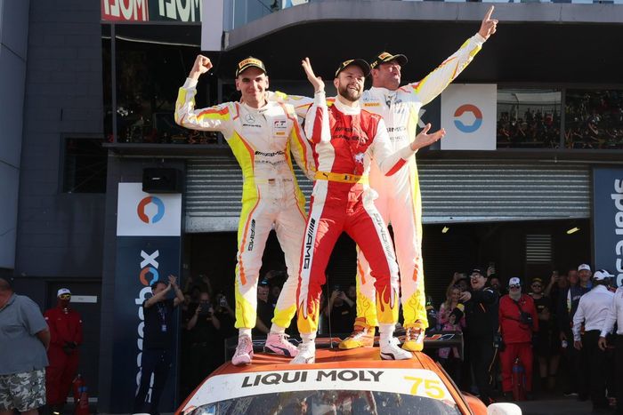 Ganadores #75 Sun Energy 1 Mercedes-AMG GT3: Kenny Habul, Jules Gounon, Luca Stolz