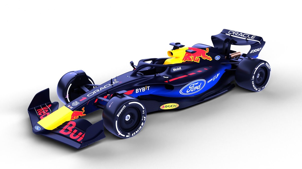 Potenziale livrea per la Red Bull-Ford