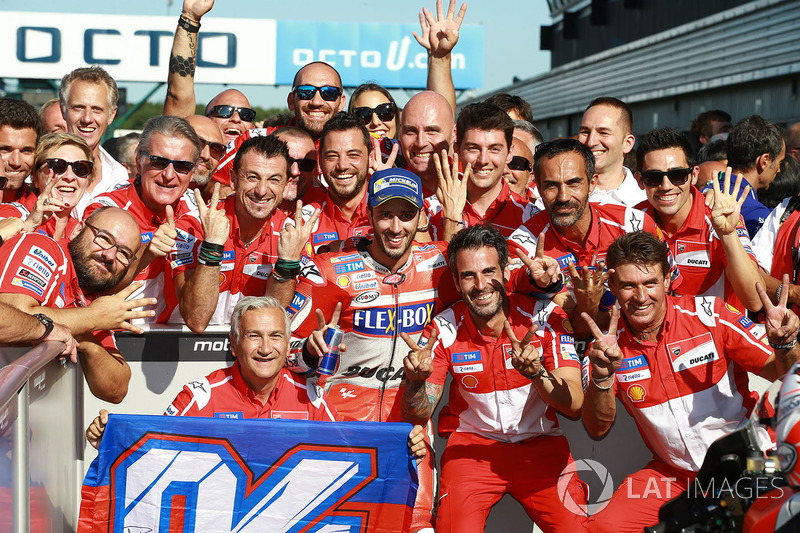 Race winner Andrea Dovizioso, Ducati Team