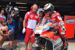 Detail fairing Jorge Lorenzo, Ducati Team