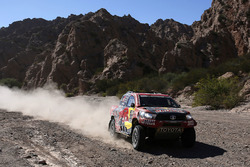 #302 Toyota Gazoo Racing, Toyota: Giniel de Villiers, Dirk von Zitzewitz