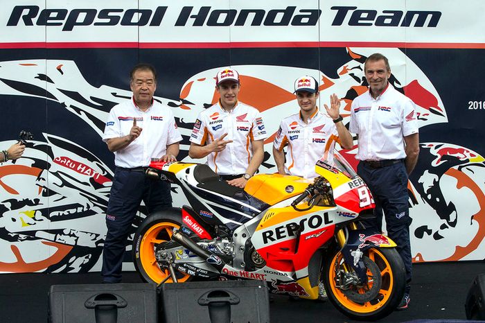 Dani Pedrosa, Repsol Honda Team, y Marc Marquez, Repsol Honda Team
