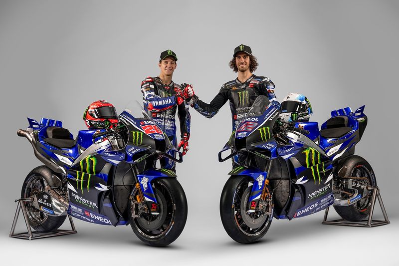 Fabio Quartararo et Alex Rins, Yamaha Factory Racing
