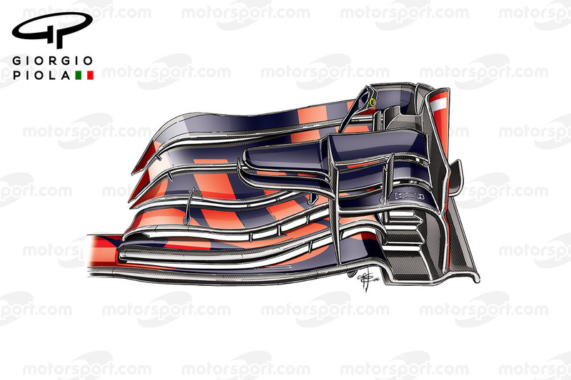 Red Bull RB12 front wing, Belgium GP