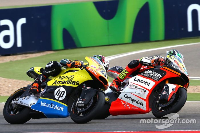 Lorenzo Baldassarri, Forward Racing, Alex Rins, Paginas Amarillas HP 40
