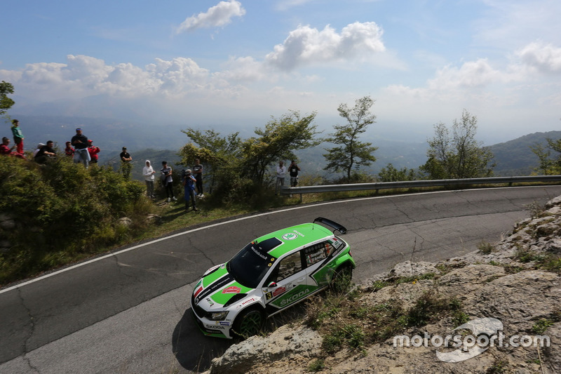 Umberto Scandola e Guido d'Amore, Skoda Fabia R5, Skoda Motor Sport Italia