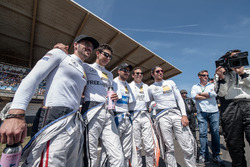 Maximilian Götz, Mercedes-AMG Team HWA, Mercedes-AMG C63 DTM, Esteban Ocon (FRA) Mercedes-AMG Team ART, Mercedes-AMG C 63 DTM, Gary Paffett, Mercedes-AMG Team ART, Mercedes-AMG C63 DTM, Robert Wickens, Mercedes-AMG Team HWA, Mercedes-AMG C63 DTM, Daniel Juncadella, Mercedes-AMG Team HWA, Mercedes-AMG C63 DTM