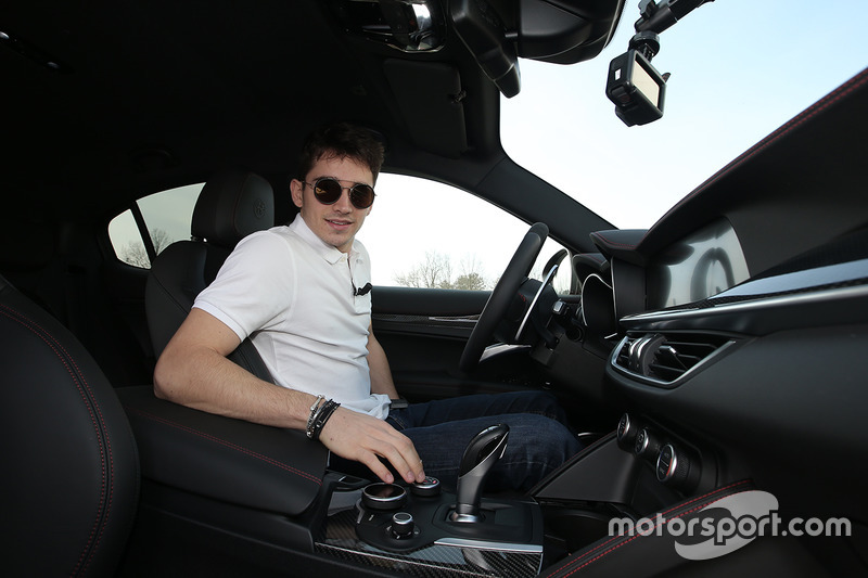 Charles Leclerc, Alfa Romeo F1 team introductions