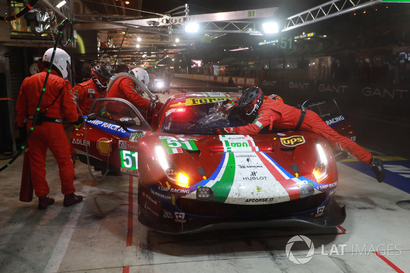 #51 AF Corse Ferrari 488 GTE EVO: Alessandro Pier Guidi, James Calado, Daniel Serra