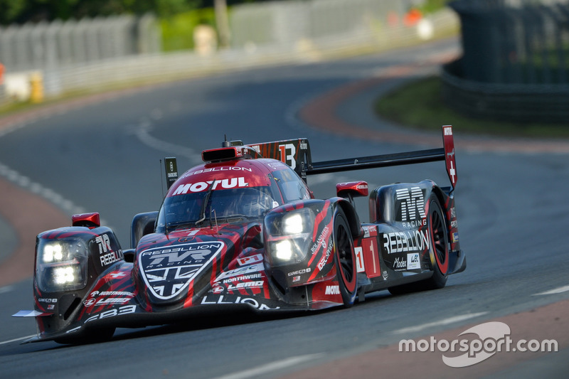 #1 Rebellion Racing Rebellion R-13: Andre Lotterer, Neel Jani, Bruno Senna