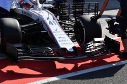 Williams FW41 front wing detail