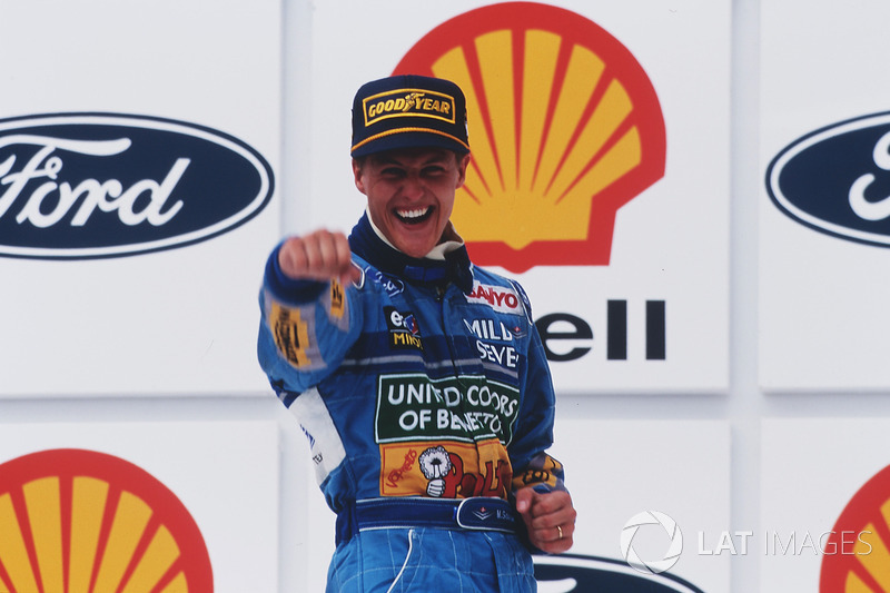 Podio: Michael Schumacher, Benetton