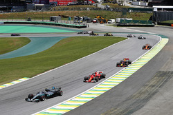 Валттері Боттас, Mercedes-Benz F1 W08, Кімі Райкконен, Ferrari SF70H