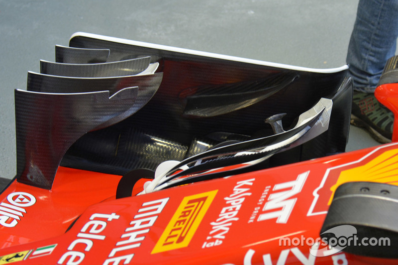 Ferrari SF16-H front wing detail