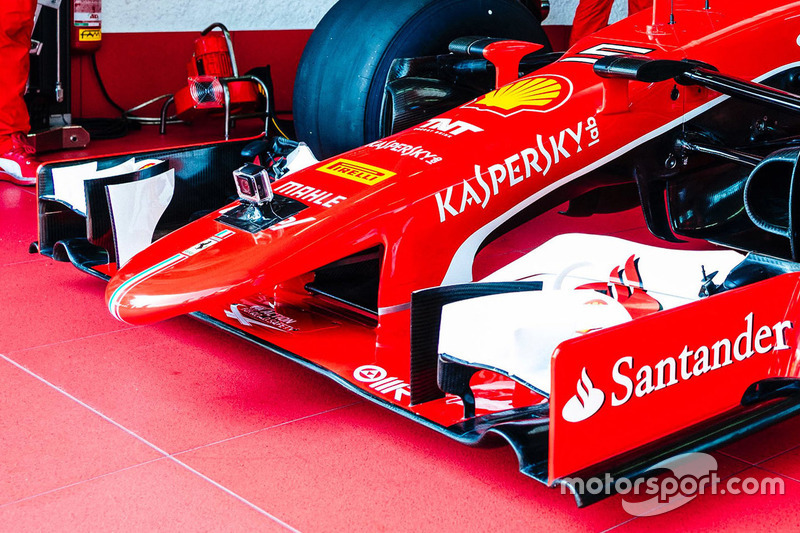 Ferrari SF15-T nose detail