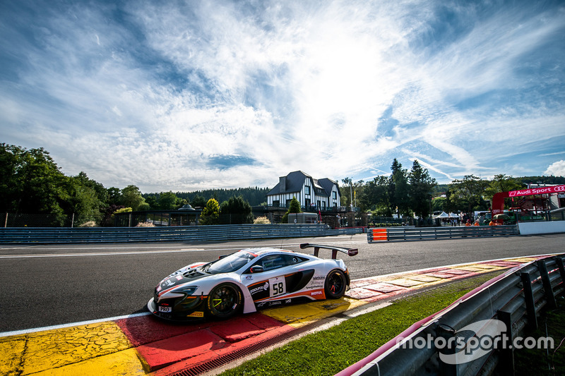 Shane van Gisbergen, Côme Ledogar, Rob Bell, McLaren 650 S GT3