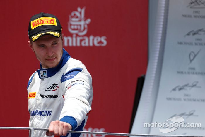 Segundo lugar Sergey Sirotkin, ART Grand Prix