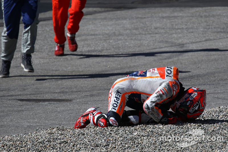 Unfall: Marc Marquez, Repsol Honda Team