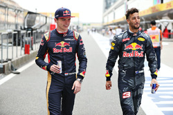 Daniel Ricciardo, Red Bull Racing und Max Verstappen, Scuderia Toro Rosso