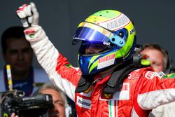 Felipe Massa, Ferrari F2007 celebra la Pole Position