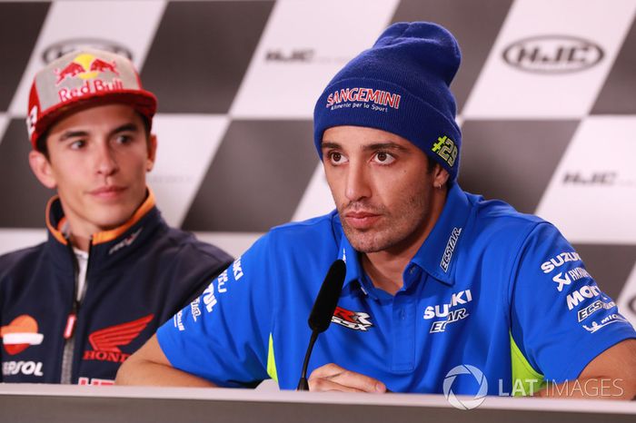 Marc Márquez, Repsol Honda Team, Andrea Iannone, Team Suzuki MotoGP