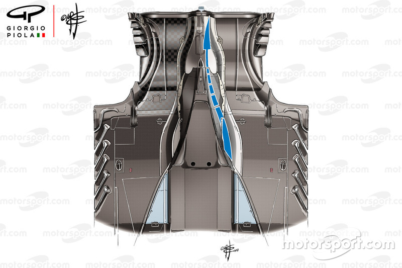 Ferrari SF71H floor