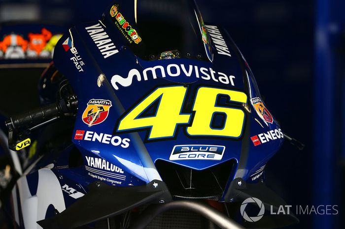 La moto de Valentino Rossi, Yamaha Factory Racing
