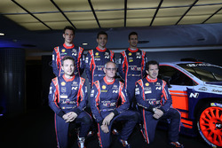 Dani Sordo, Hayden Paddon, John Kennard, Marc Marti, Nicolas Gilsoul, Thierry Neuville, Hyundai Moto